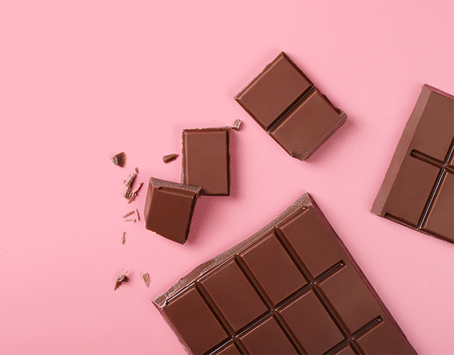 Chocolate-pieces